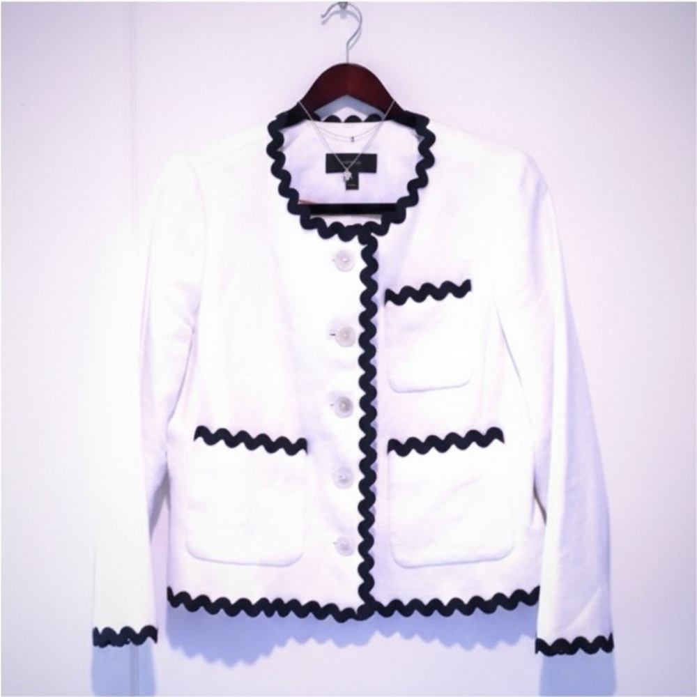 J Crew Linen Blazer